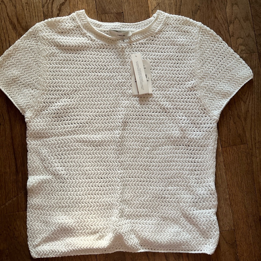 Vince crocheted shirt
